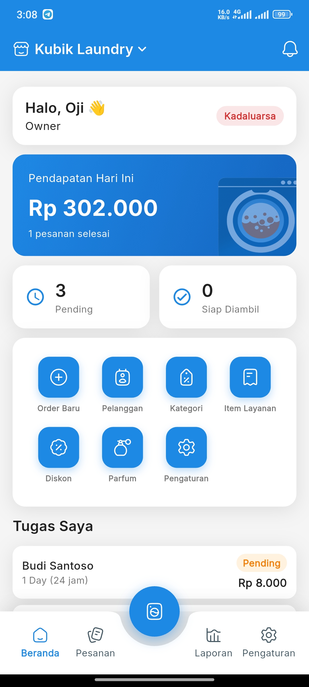 CuciCuci — Kasir Laundry screenshot 2